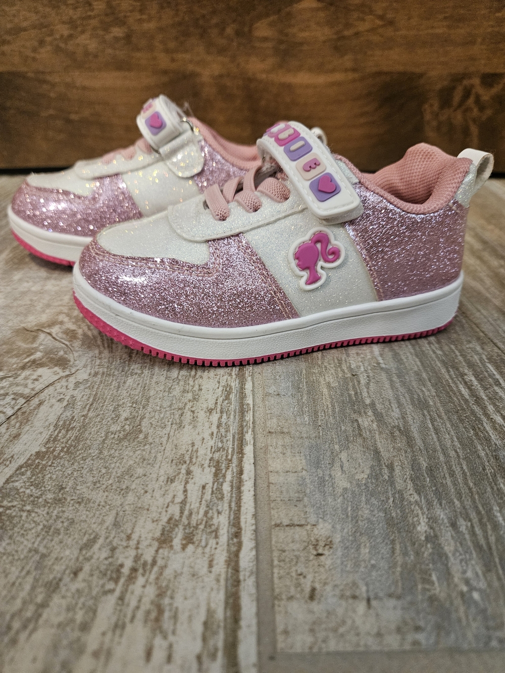 Toddler Girls' Pink Barbie Shoes